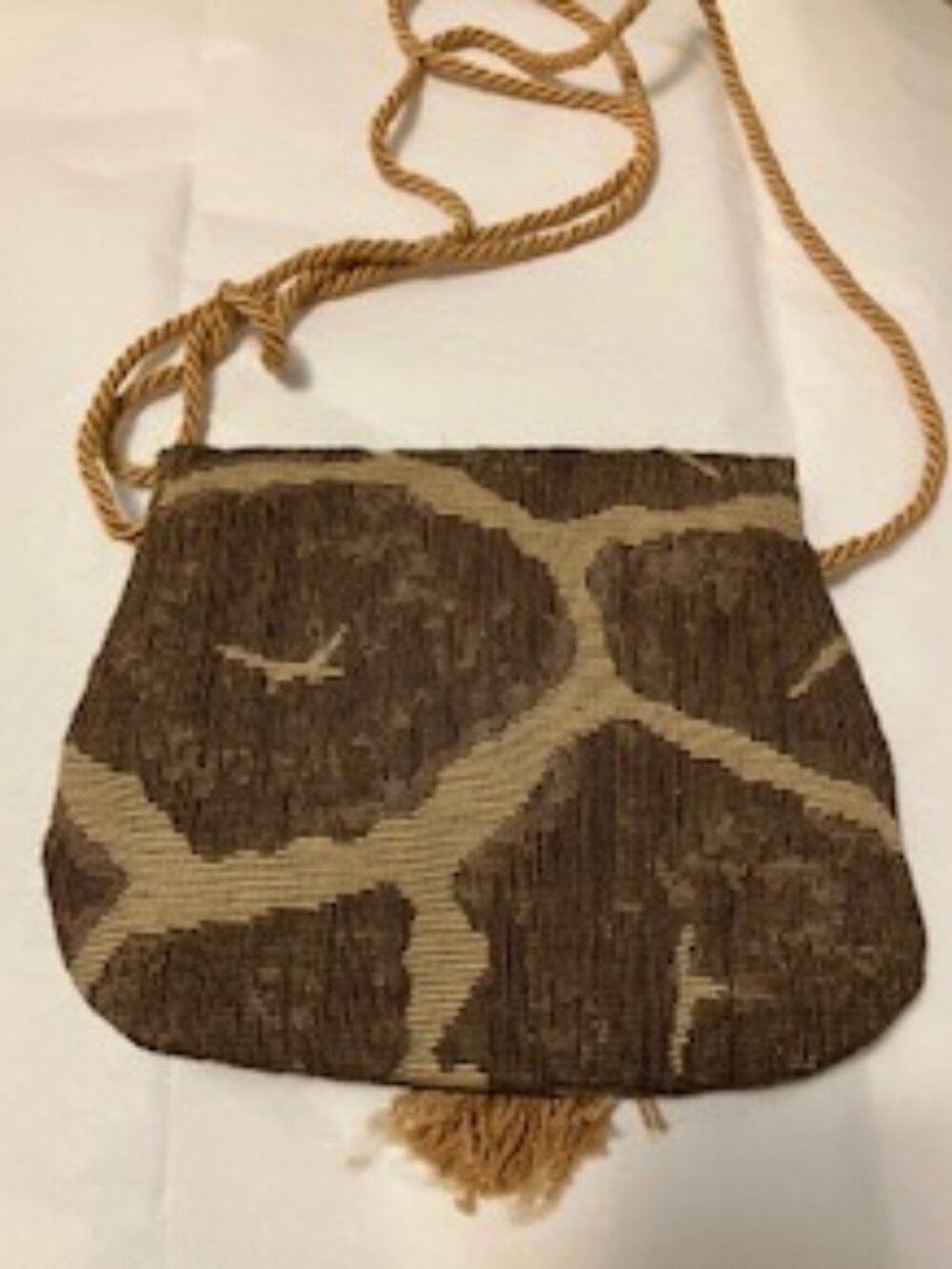 Vintage Tapestry Woven Evening Crossbody Bag - Picture 2 of 10